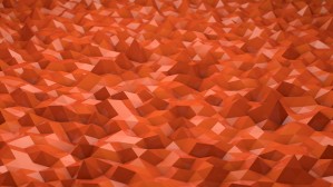 Abstract Low Poly Low Poly Orange Background